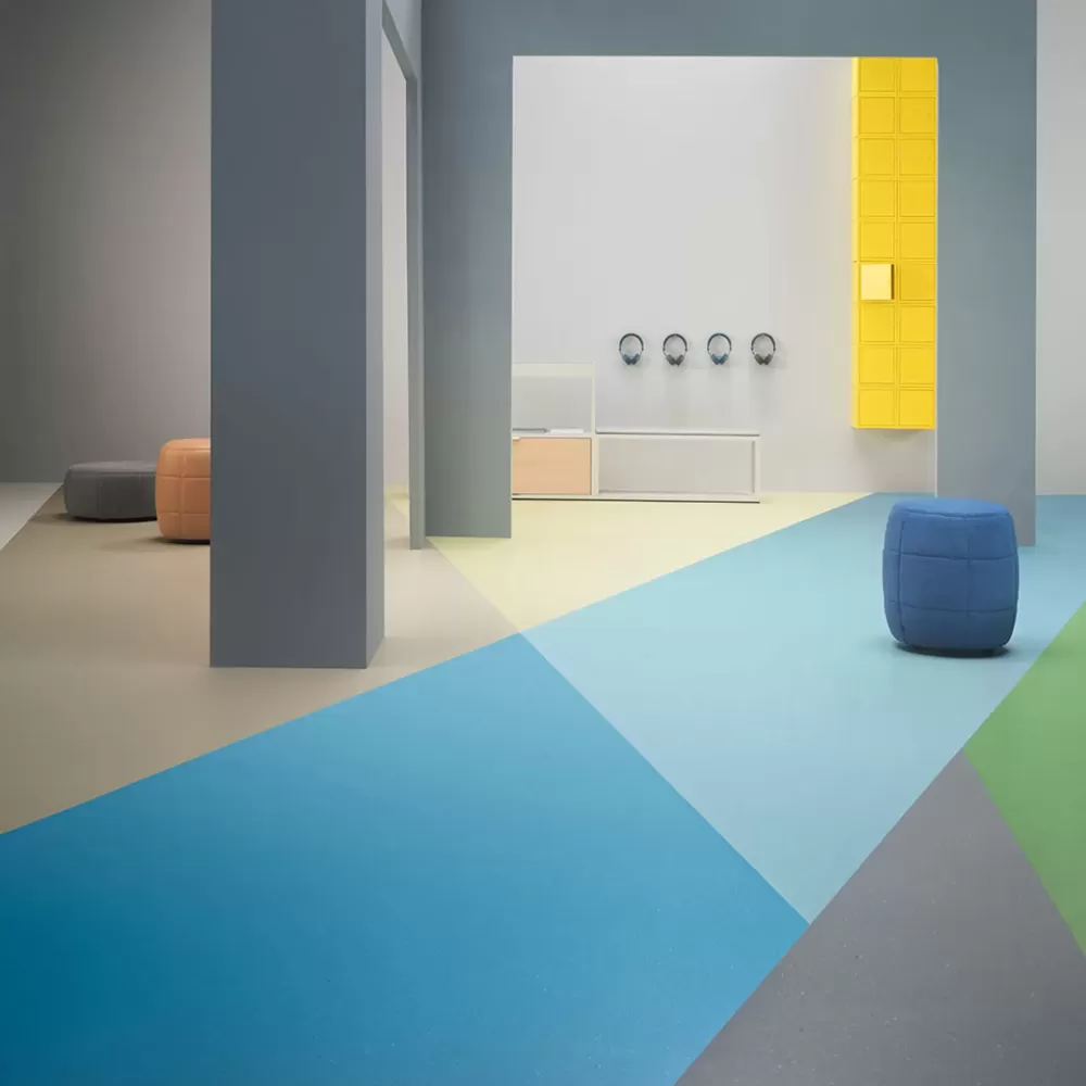 Marmoleum - woonkamer II Marmoleum - woonkamer II